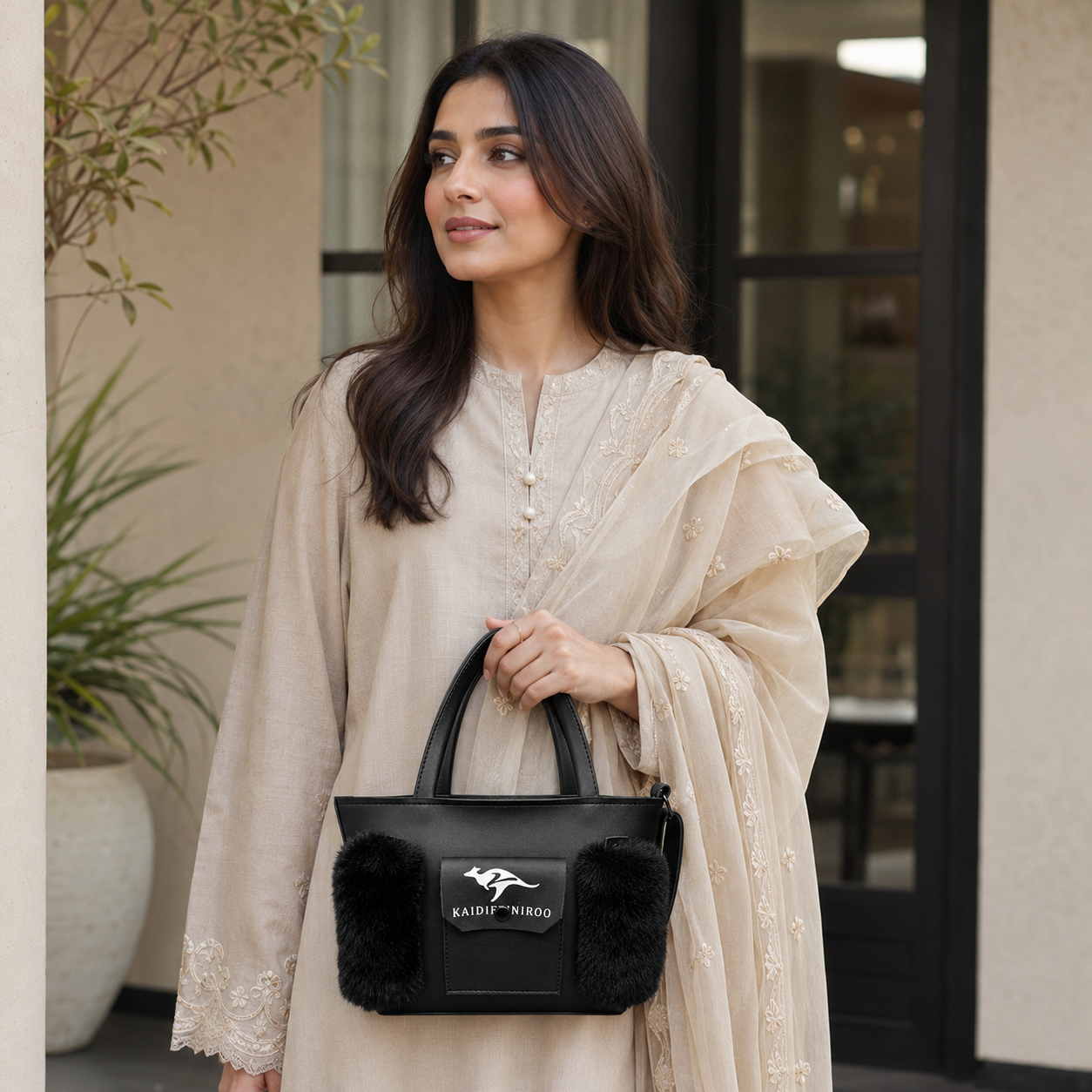 Fur Tote Bag